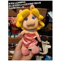 香港迪士尼樂園限定 豬小姐 卻迪 Nuimos造型關節可動玩偶